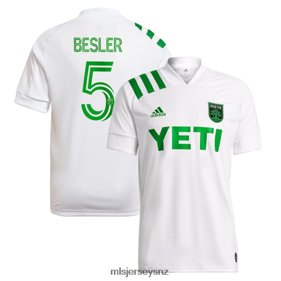 MLS Jerseys JerseyMen Austin FC Matt Besler Adidas White 2021 Legends Replica Jersey VRX6RJ1449