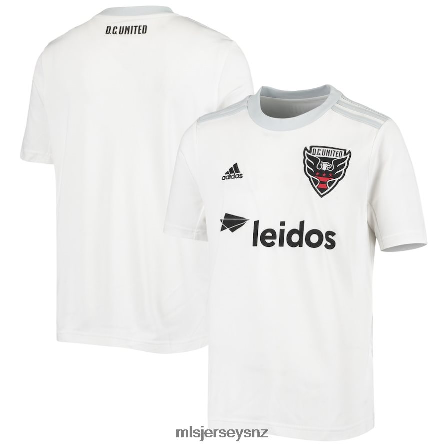 MLS Jerseys JerseyMen D.C. United Adidas White 2019 Away Team Authentic Jersey VRX6RJ994