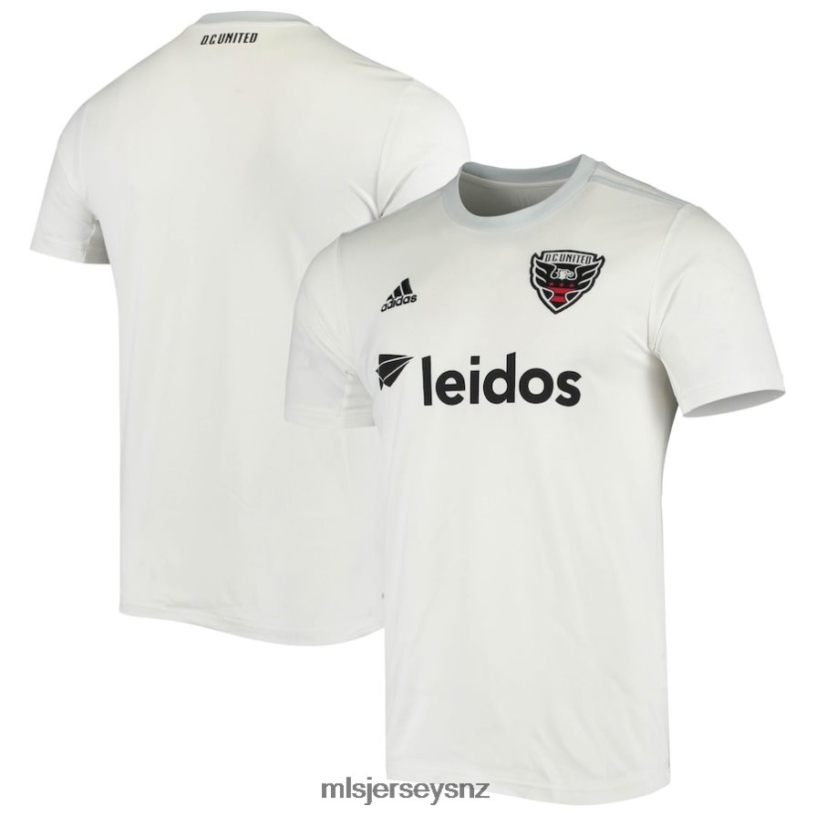 MLS Jerseys JerseyMen D.C. United Adidas White 2020/21 Replica Alternate Jersey VRX6RJ896