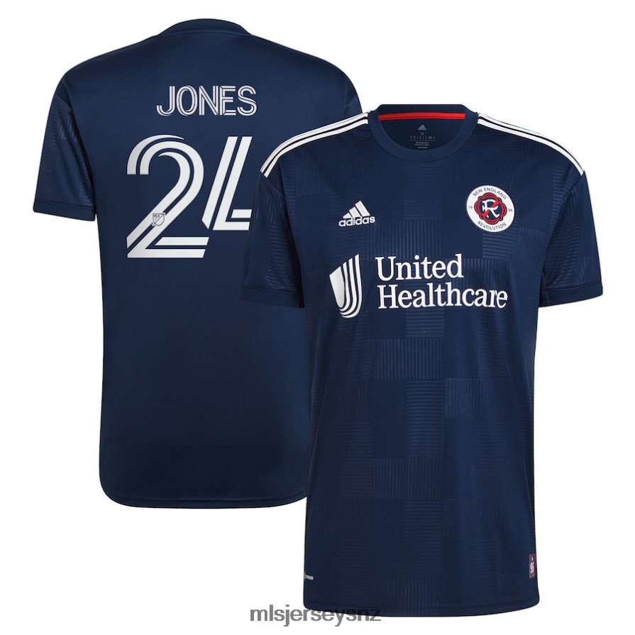 MLS Jerseys JerseyMen New England Revolution DeJuan Jones Adidas Navy 2023 The Liberty Kit Replica Player Jersey VRX6RJ802