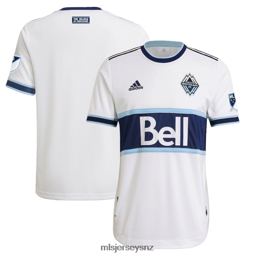 MLS Jerseys JerseyMen Vancouver Whitecaps FC Adidas White 2021 Primary Authentic Jersey VRX6RJ551