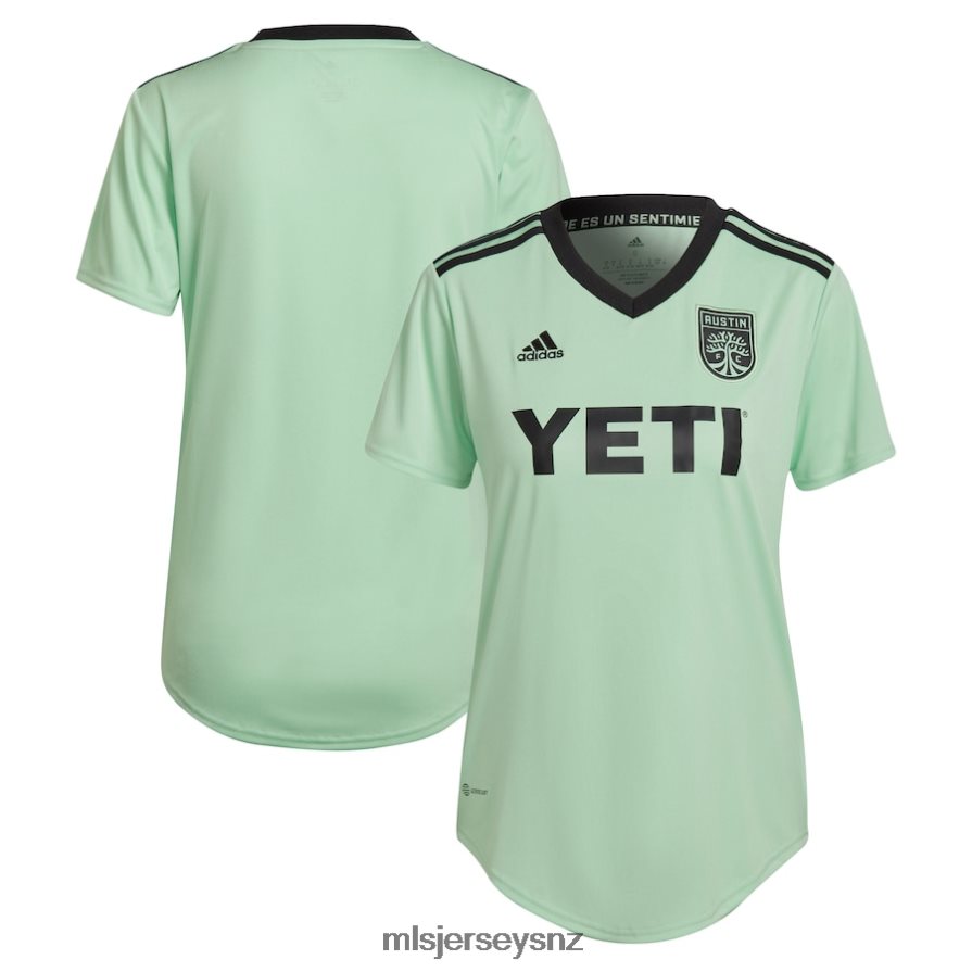 MLS Jerseys JerseyWomen Austin FC Adidas Mint 2022 The Sentimiento Kit Replica Blank Jersey VRX6RJ180