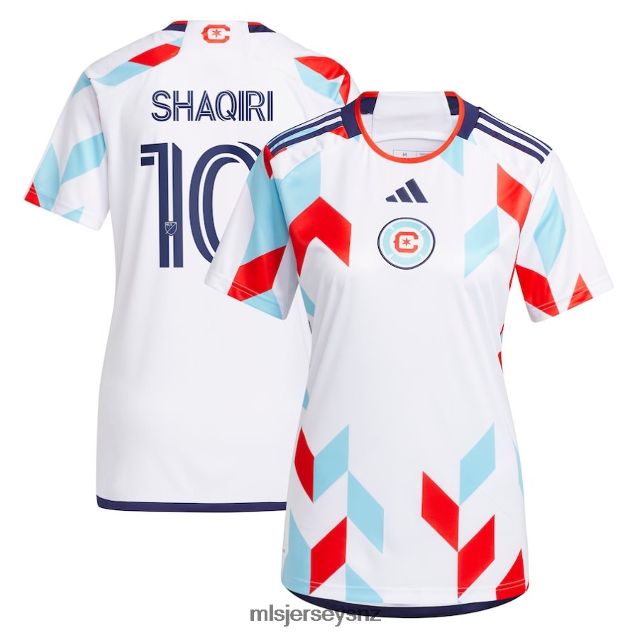MLS Jerseys JerseyWomen Chicago Fire Xherdan Shaqiri Adidas White 2023 A Kit For All Replica Player Jersey VRX6RJ908