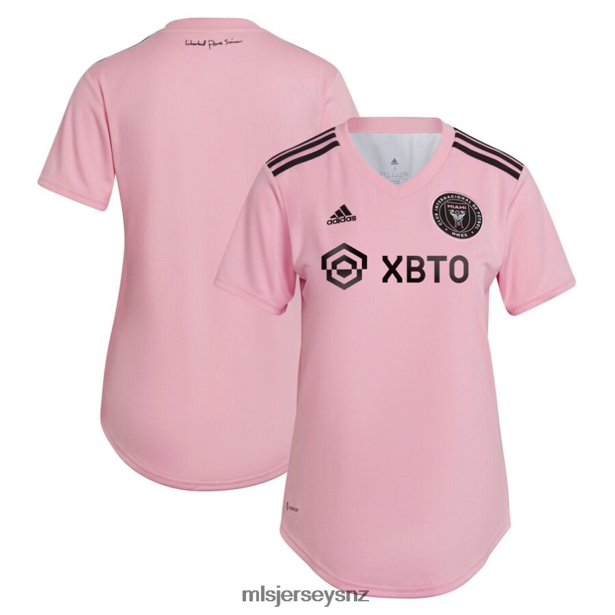 MLS Jerseys JerseyWomen Inter Miami CF Adidas Pink 2022 The Heart Beat Kit Replica Blank Jersey VRX6RJ363