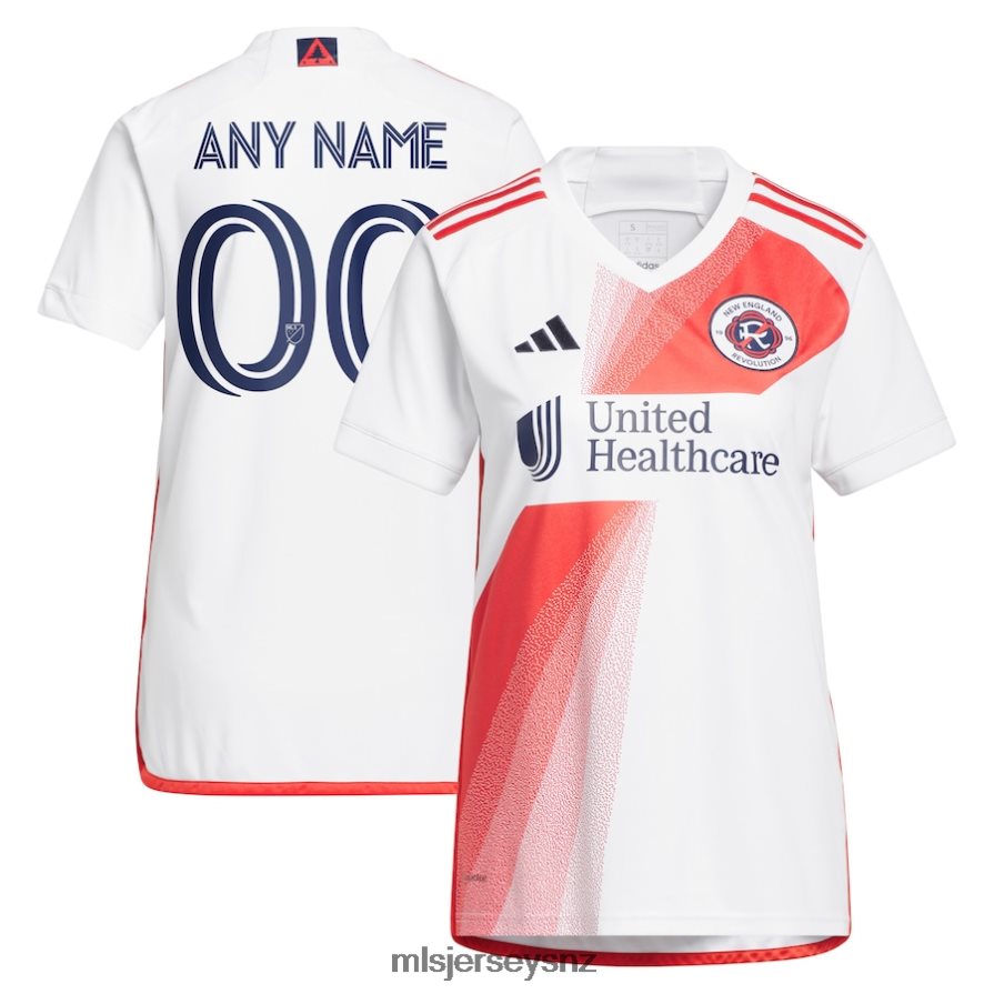 MLS Jerseys JerseyWomen New England Revolution Adidas White 2023 Defiance Replica Custom Jersey VRX6RJ843