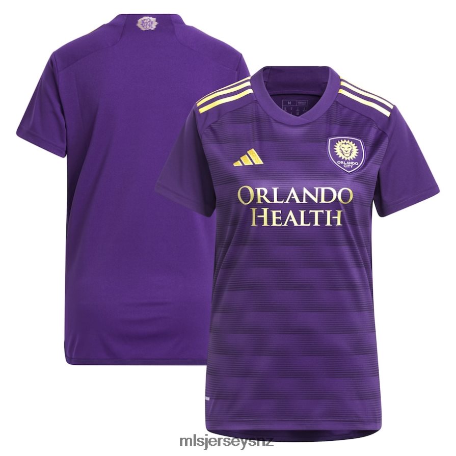 MLS Jerseys JerseyWomen Orlando City SC Adidas Purple 2023 The Wall Kit Replica Jersey VRX6RJ181