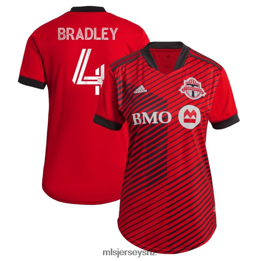 MLS Jerseys JerseyWomen Toronto FC Michael Bradley Adidas Red 2021 A41 Replica Player Jersey VRX6RJ1446