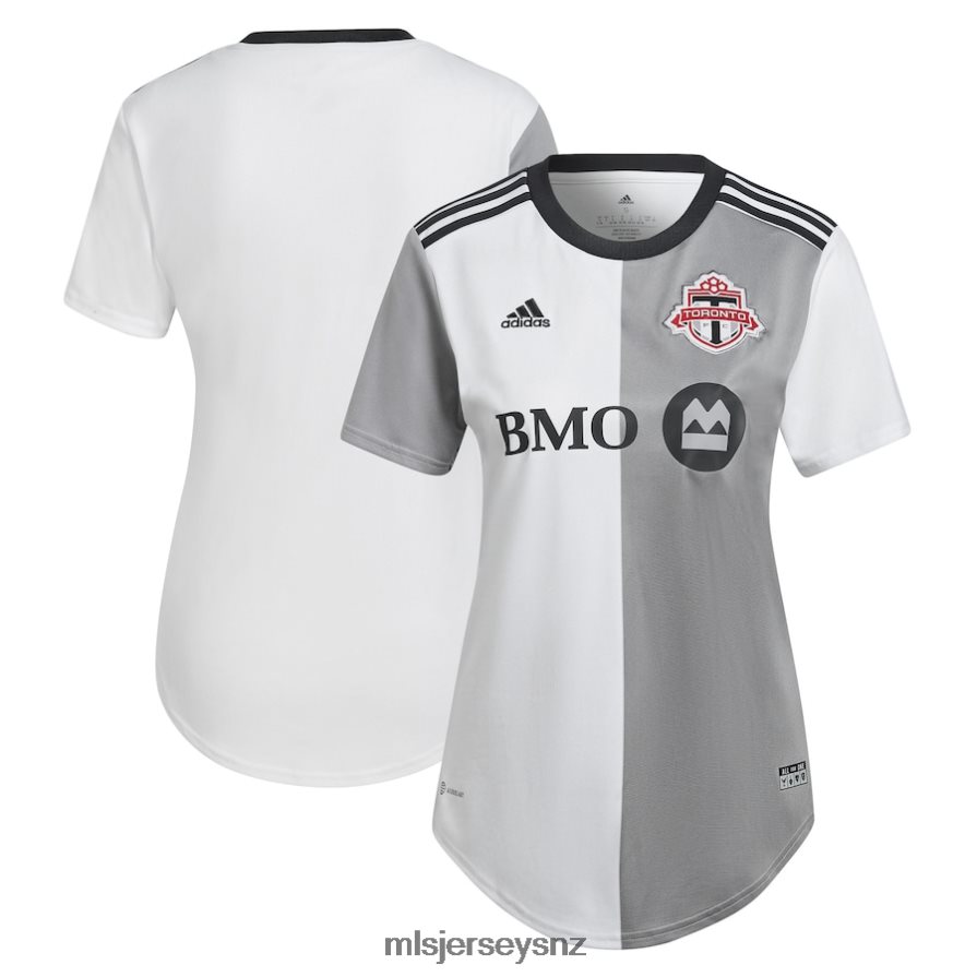 MLS Jerseys JerseyWomen Toronto FC Adidas White 2022 Community Kit Replica Blank Jersey VRX6RJ997