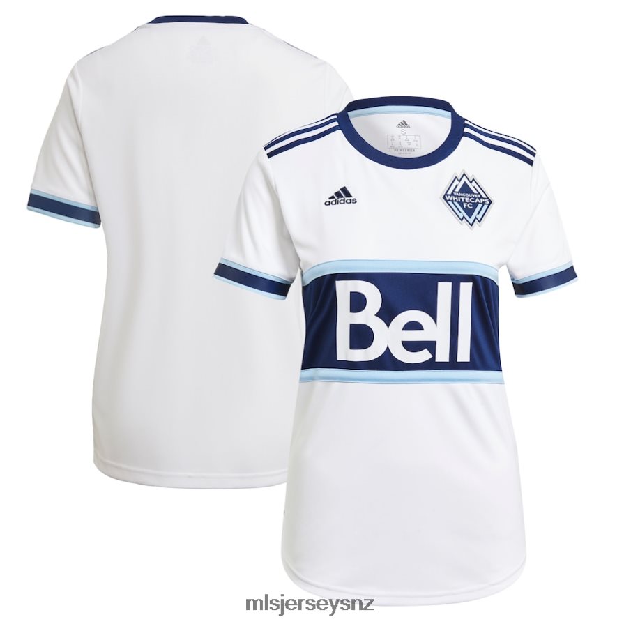 MLS Jerseys JerseyWomen Vancouver Whitecaps FC Adidas White 2021 Primary Replica Jersey VRX6RJ1136